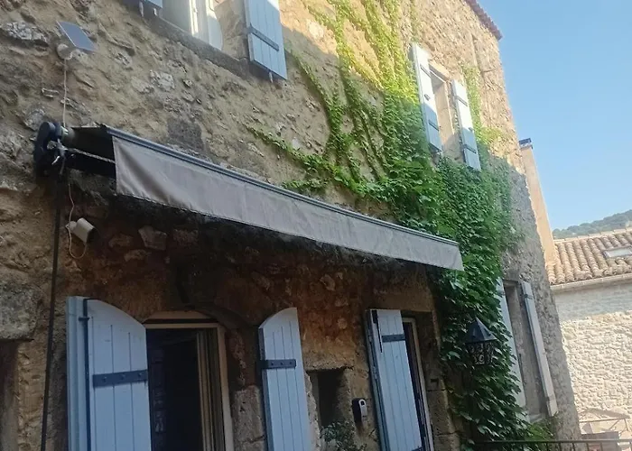 Grande Maison En Pierre Au Coeur Du Village Provencal Du Xie Siecle 10 Personnes Saint-André-de-Roquepertuis